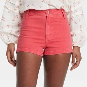 NWoT Universal Thread Red Sailor Shorts Size 8
